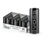 VOSS Sparkling Water 24 Slim Cans Pure Artesian Hydration-0