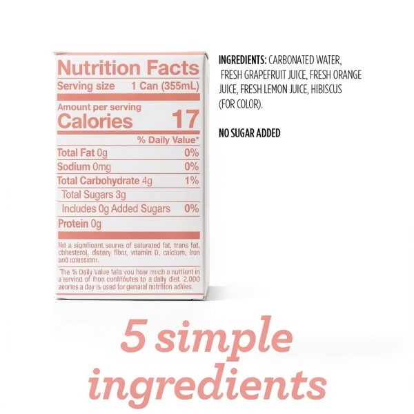 Spindrift Grapefruit Sparkling Water Real Juice No Sugar-8