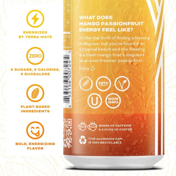 Yerbae Energy Drinks Zero Sugar Plant Based Caffeine-3