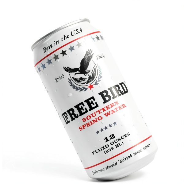Free Bird Southern Still Spring Water 12 Pack Cans-6