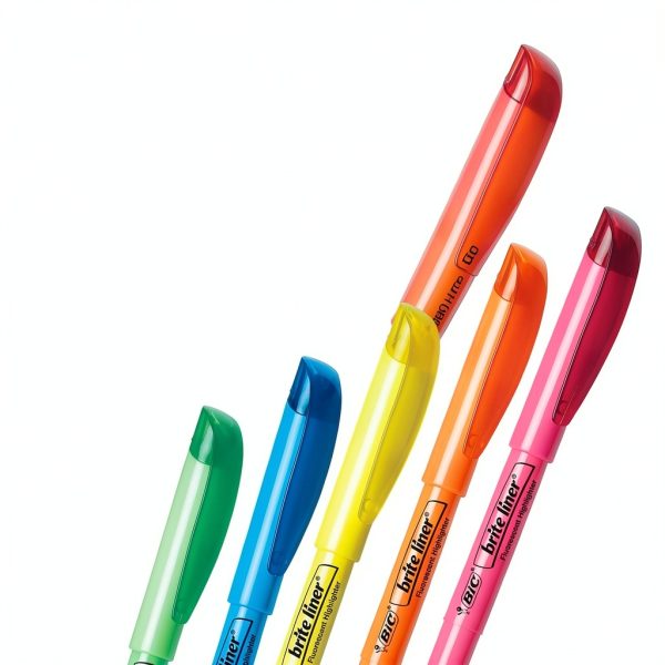 BIC Brite Liner Highlighters Assorted Colors-1