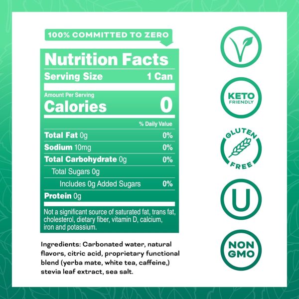 Yerbae Energy Drinks Zero Sugar Plant Based Caffeine Boost-1