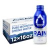 RAIN Water Aluminum Bottles Recyclable Spring Water 16 Fl Oz-0