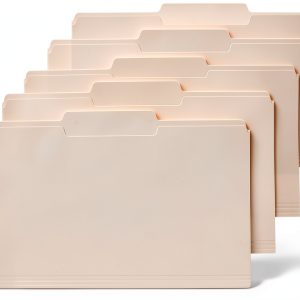 Amazon Basics Legal Manila File Folders 100 Pack-0