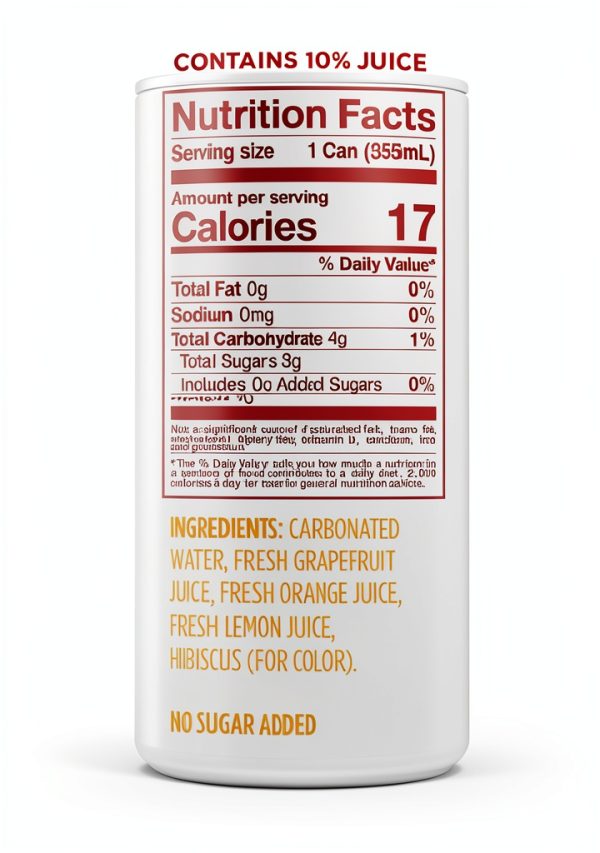 Spindrift Grapefruit Sparkling Water Real Juice No Sugar-9