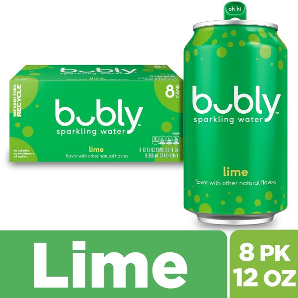 Bubly Sparkling Water Seltzer Zero Calories Natural Flavors-2