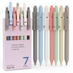 Gel Ink Pen Donse Retractable Fine 05mm Pack-0