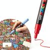 Posca Paint Markers 12 Count Water Based Tip-2