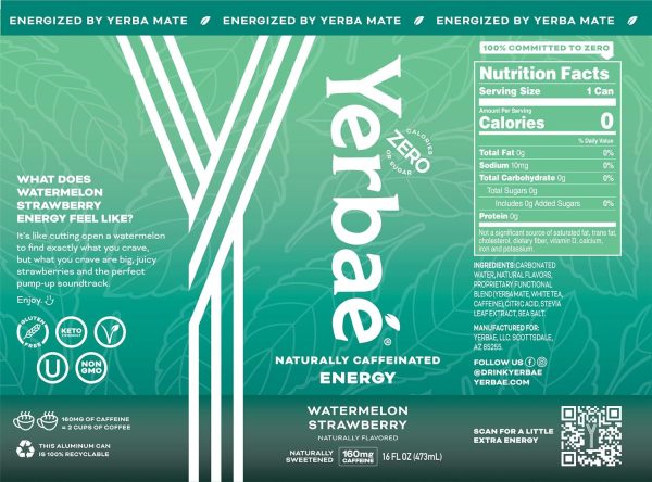 Yerbae Energy Drinks Zero Sugar Plant Based Caffeine Boost-2