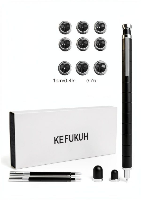 Fidget Gel Pen KEIFUKUH Metal Retractable-6