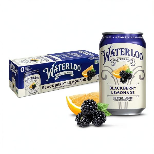 Waterloo Sparkling Water Blackberry Lemonade Zero Calories-0