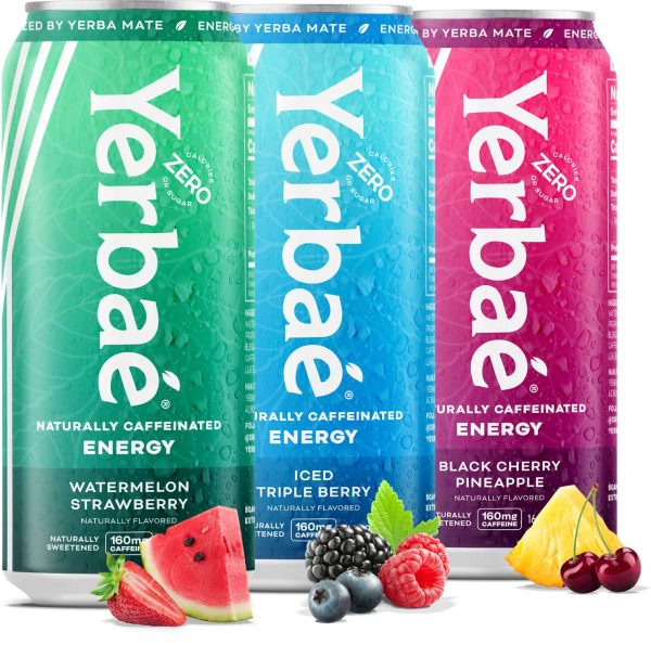 Yerbae Energy Drinks Zero Sugar Plant Based Caffeine Boost-0