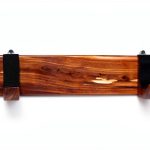 Flute Wall Rack Spirit Flutes Wooden Shelf-0
