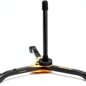 Flute Stand Hercules Frame Black Heavy 13 Inch-0