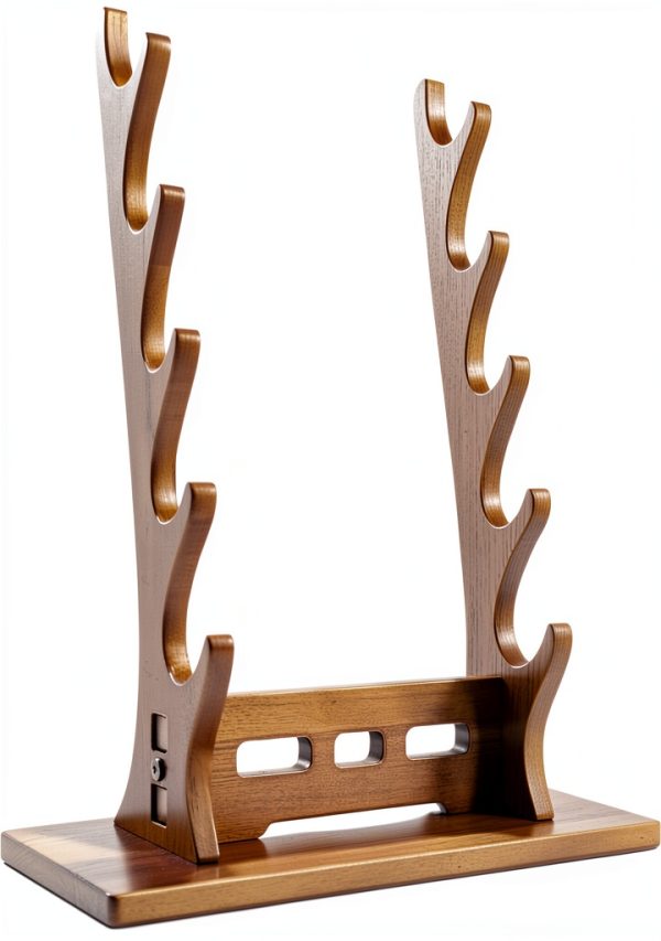 Wood Flute Stand semofcen Walnut Design for-0