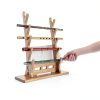 Wood Flute Stand semofcen Walnut Design for-3