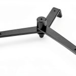 Flute Stand KM Metallic Leg Base with Multi Instrument Pegs 17715-0