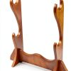 Rockhouse Flute Stand FS2T 2‑Tier Wood Display Stand 28.5×7.5×3.3 cm-2